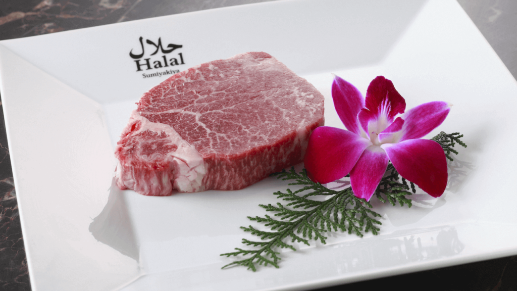 A5 和牛ブロック 高霜降り肉 Halal ハラール halal-beef-sumiyakiya1-1-
